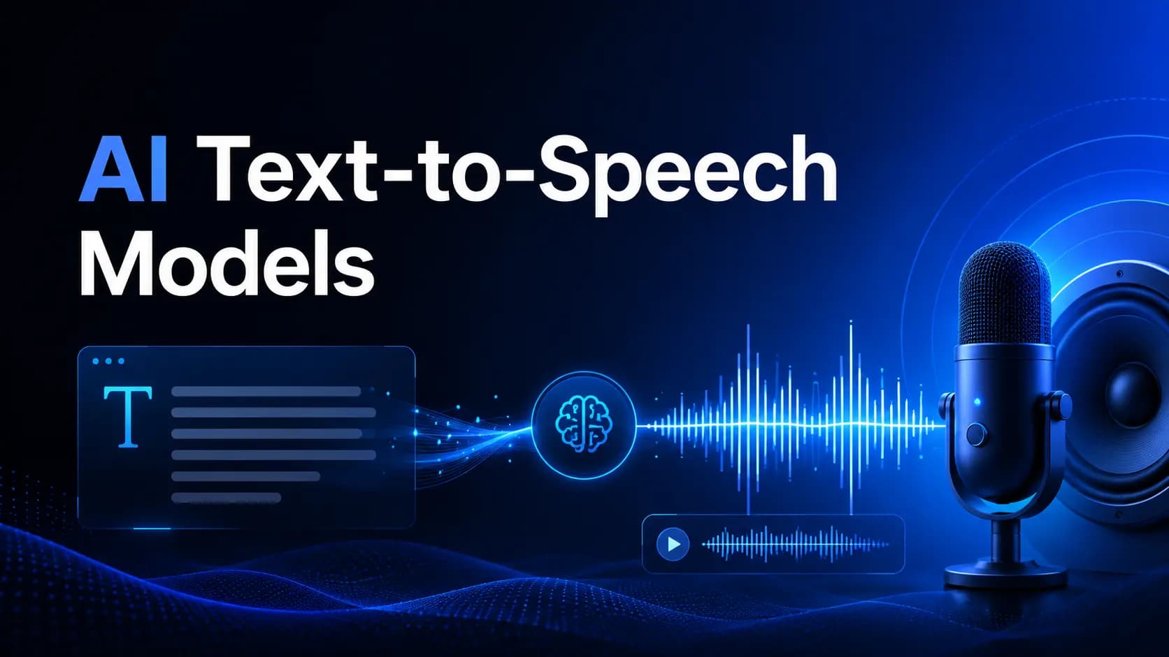AI Text-to-Speech Models: How TTS Works, Use Cases, and API Access